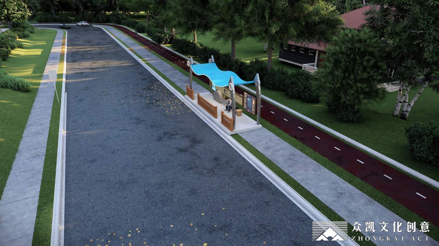 公交站台改造提升丨中国阜阳丨众凯文化创意-4