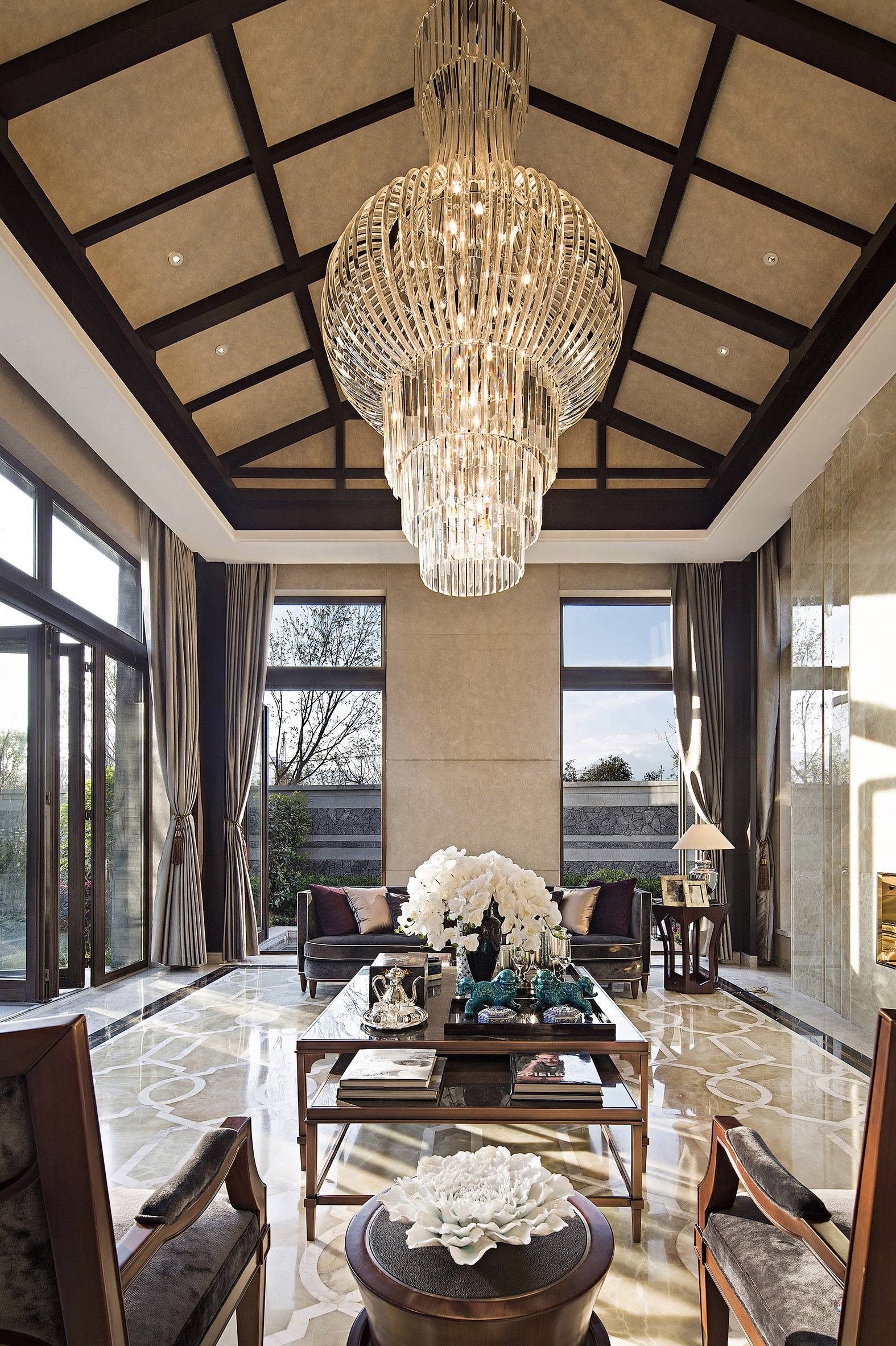 高清+梁志天麗江瑞吉別墅戶型IV新古典-23