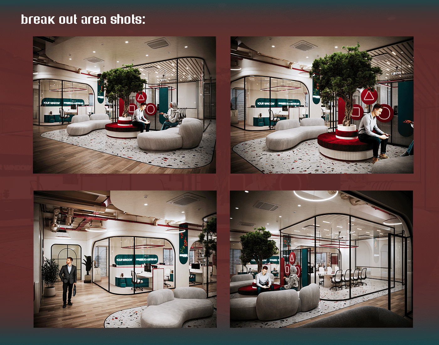Administrative interior design "marquee company"-5