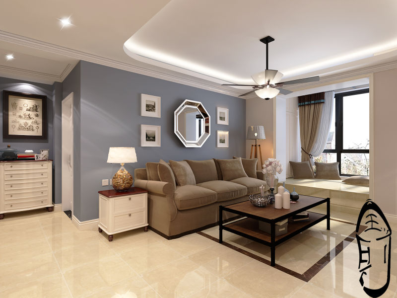 简约美式婚房-3