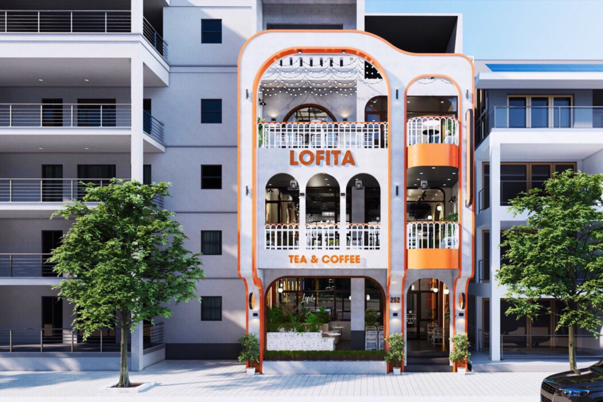 Lofita Tea & Coffee设计丨越南河内-4