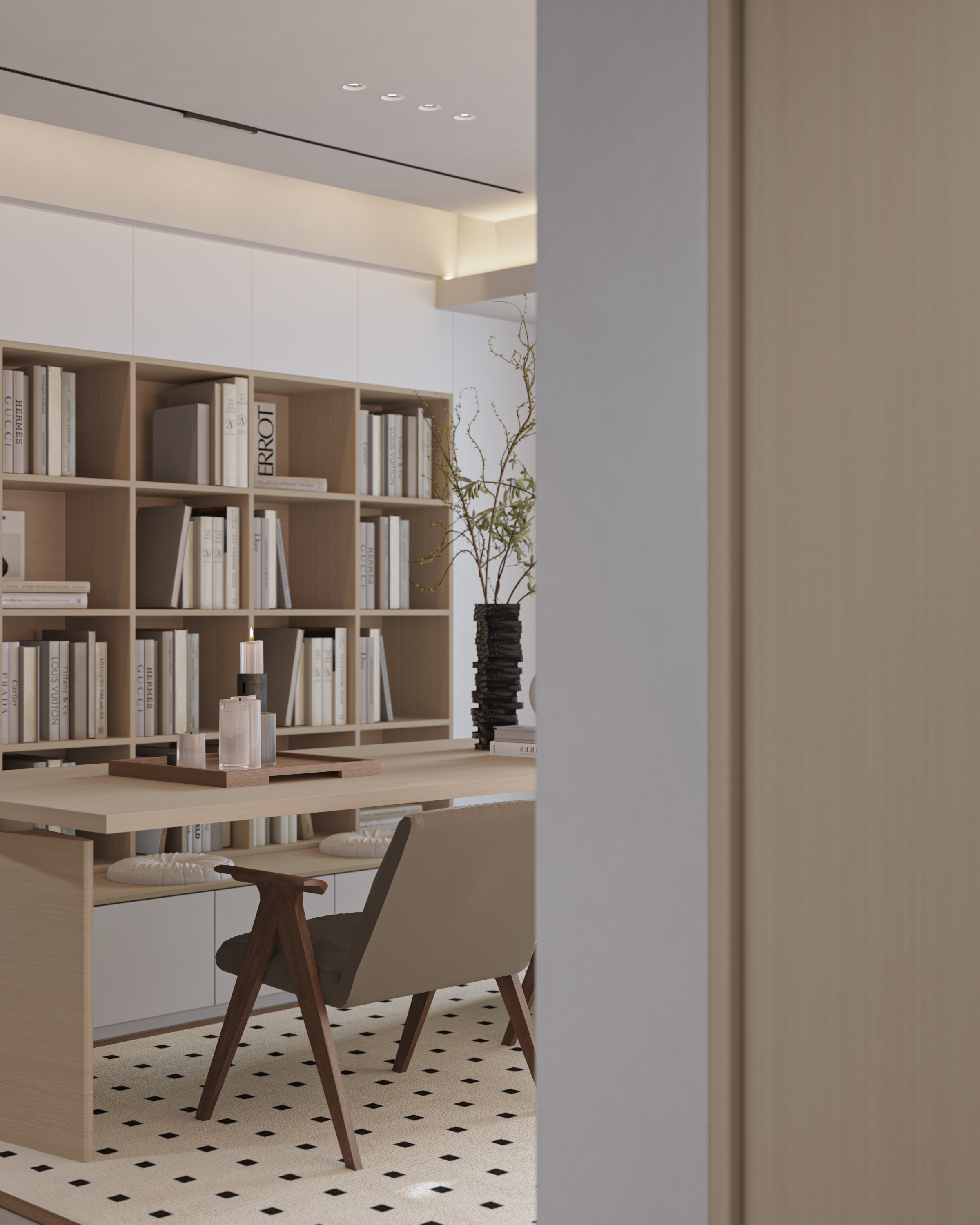 原木风去客厅化家装-13