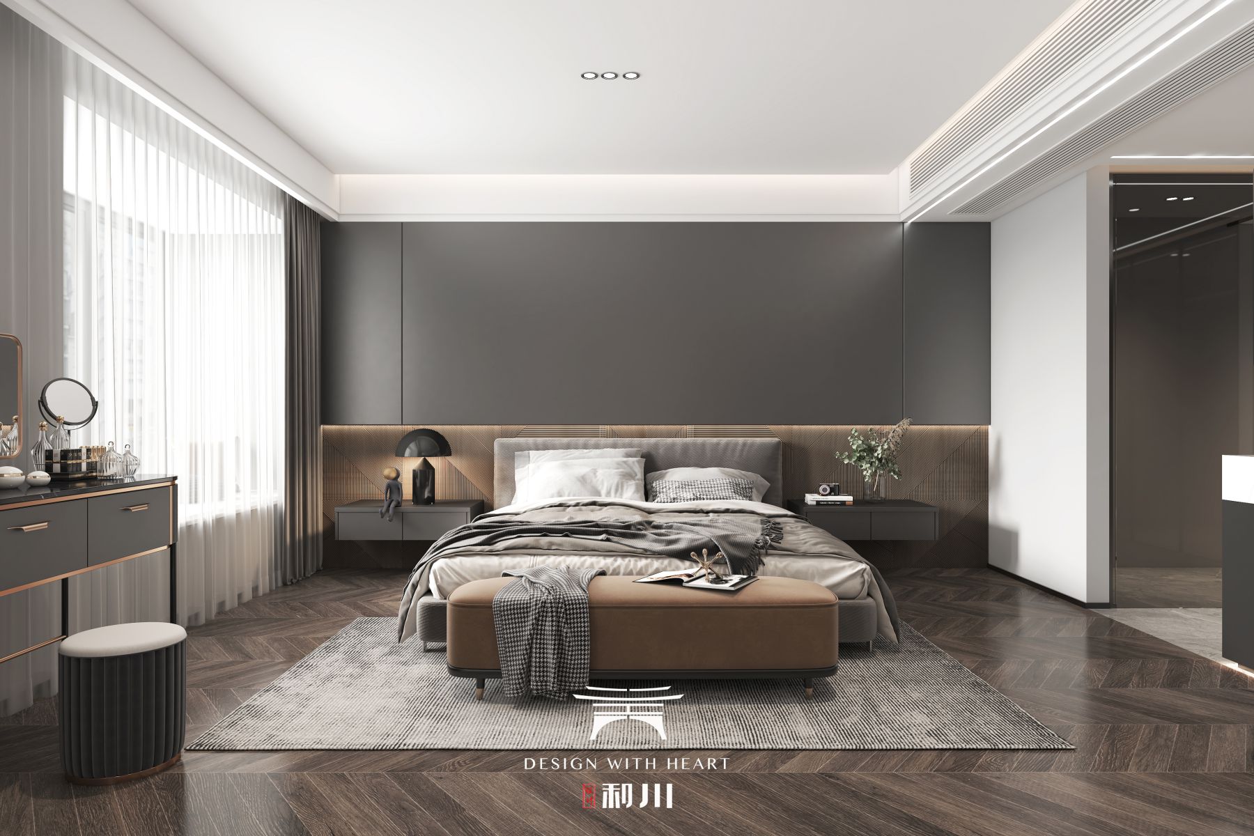 现代轻奢家居设计案例鉴赏丨和川空间设计-4