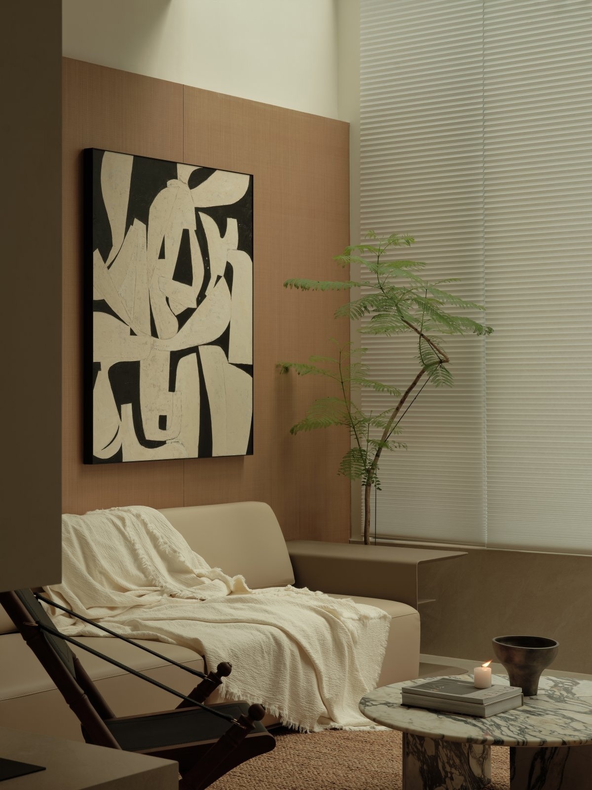 广州住宅沐光而栖跃层丨中国广州丨聿言设计-8