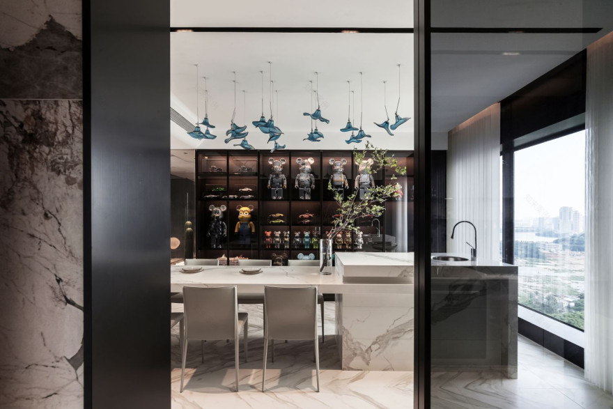 现代 260m²质感私宅-12