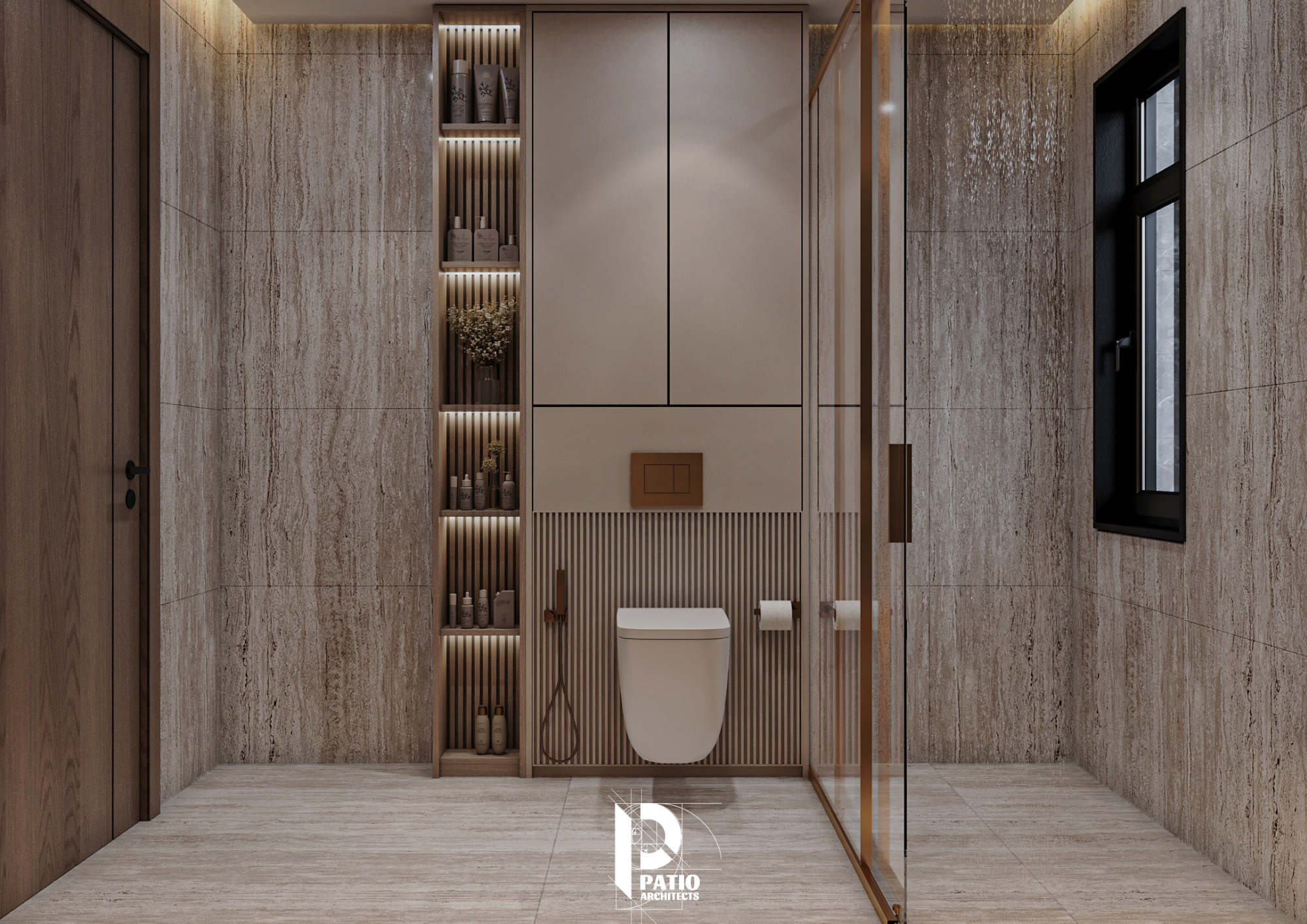 Two Bathrooms Interior Design Concept-10