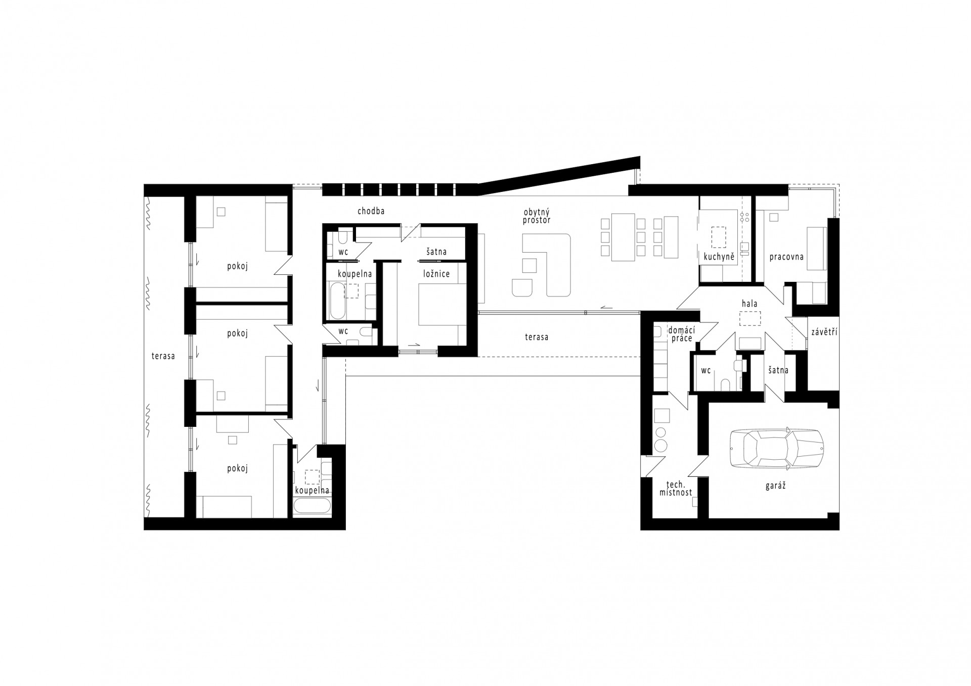 Olomouc家庭住宅及花园凉亭丨Jiří Vokřál,Hana Horáková等-97