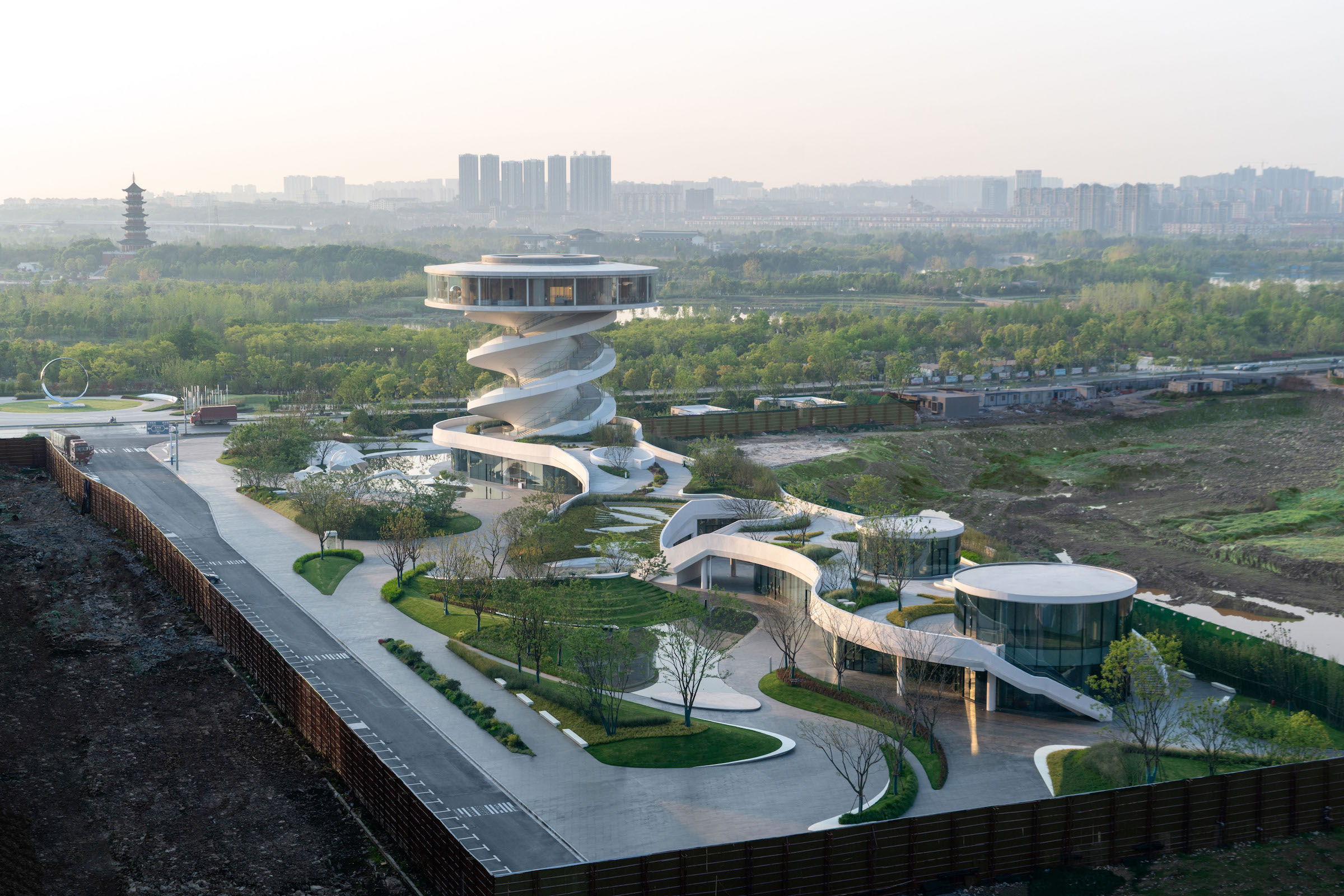 南昌象湖湿地公园鸟屿浮云观景塔丨中国南昌丨Nordic Office of Architecture-6