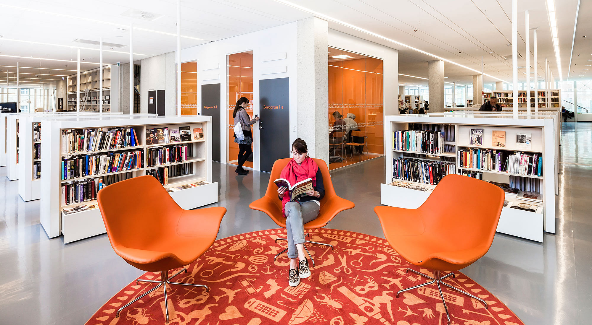 哥德堡市图书馆丨瑞典丨LINK Arkitektur-24