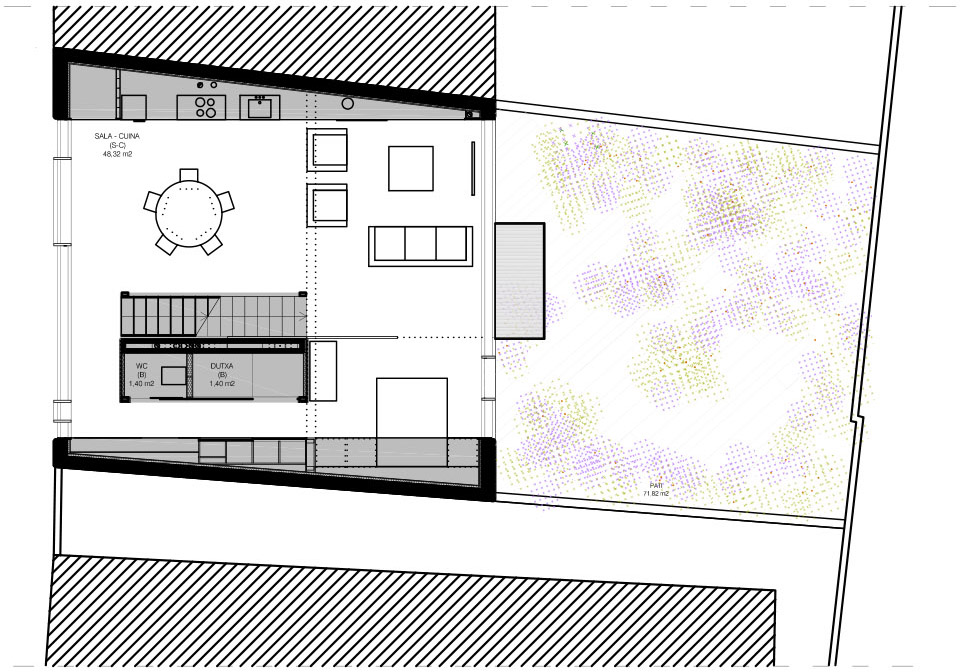 灵活布局的自然光住宅-36