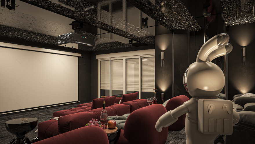 家庭影院丨Maria Maged-13