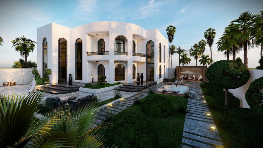 自建别墅丨阿联酋阿布扎比-15