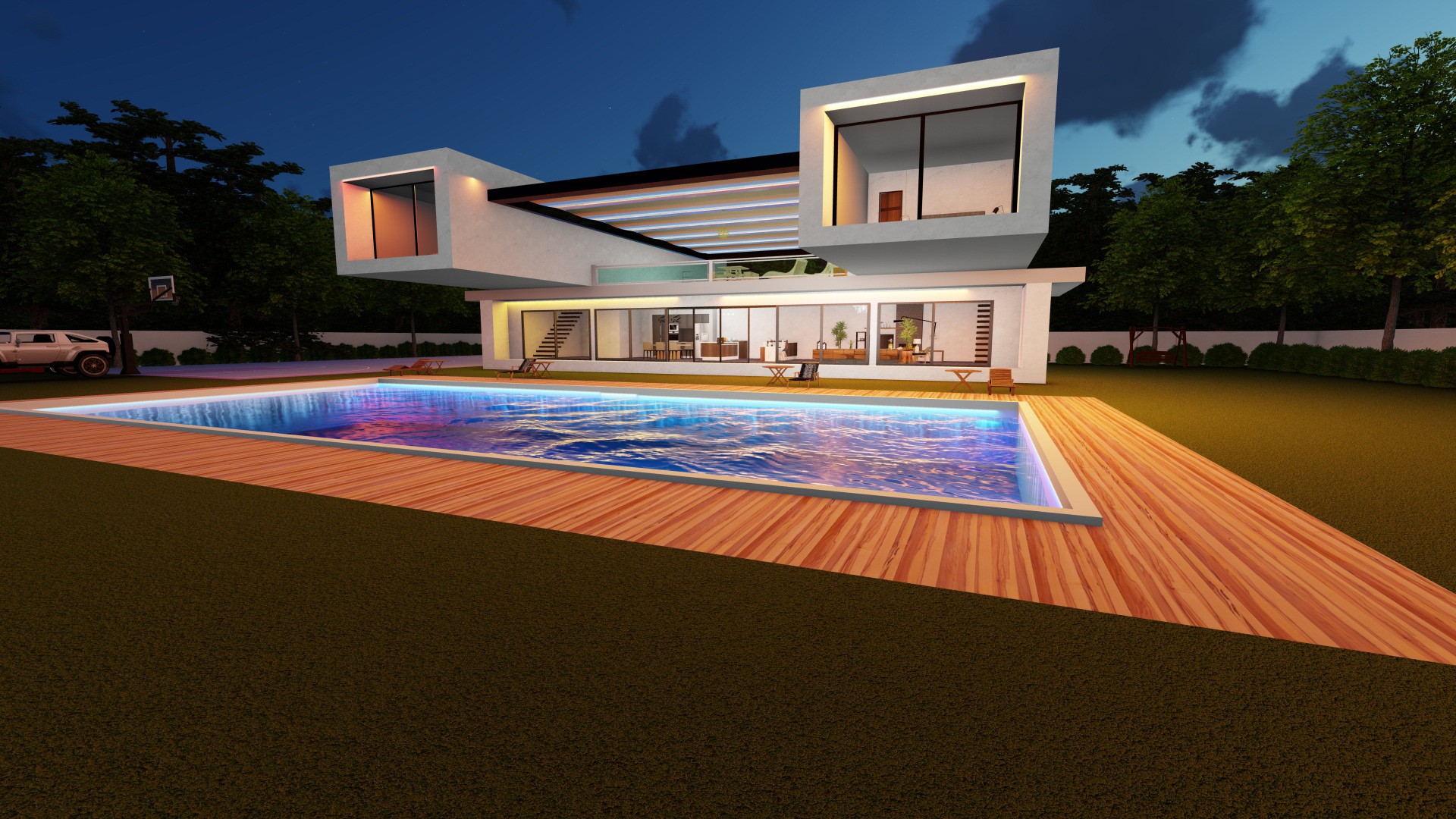 Interior and exterior House design-11