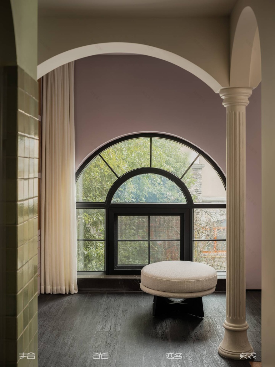 青城山畔复古美式宅居-42