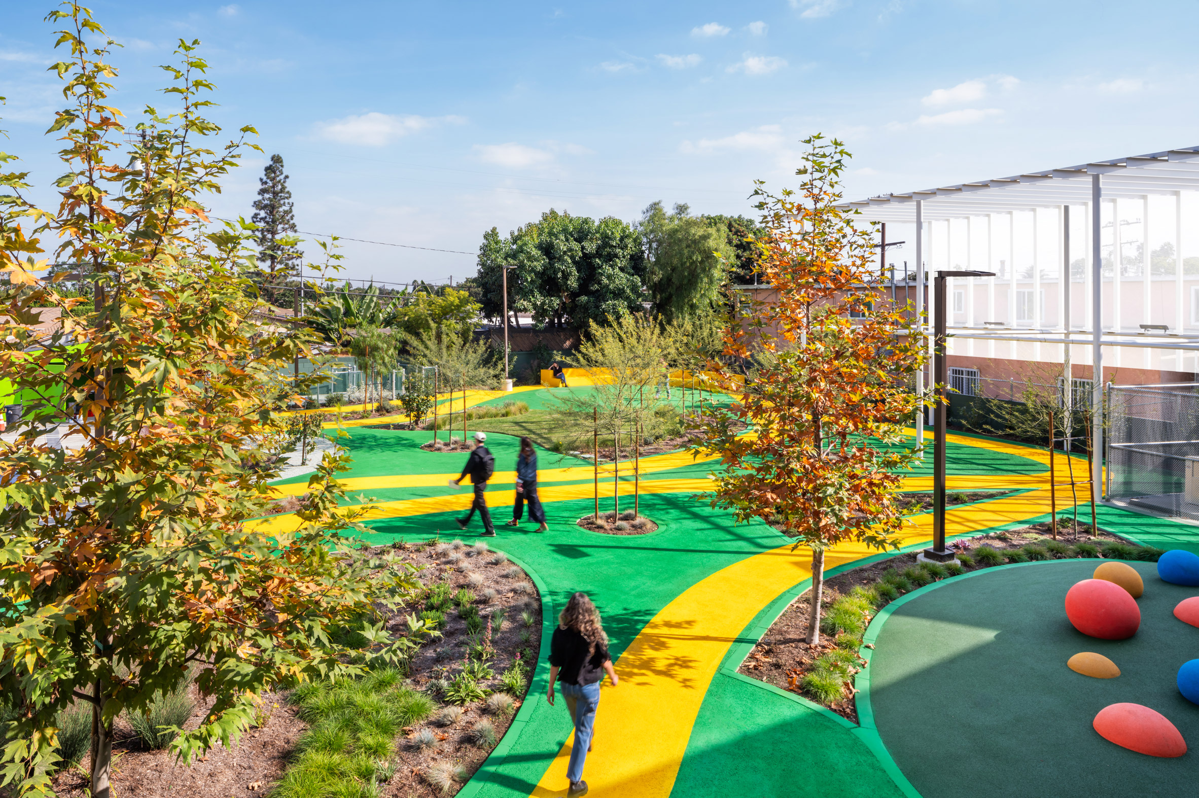 洛杉矶东康普顿汽车旅馆改永久性住房项目丨美国洛杉矶丨Kadre Architects-36