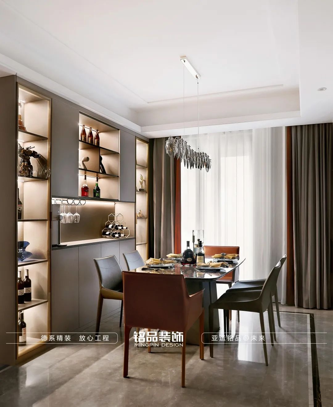 杭州轻奢浪漫住宅丨中国杭州丨铭品装饰-33