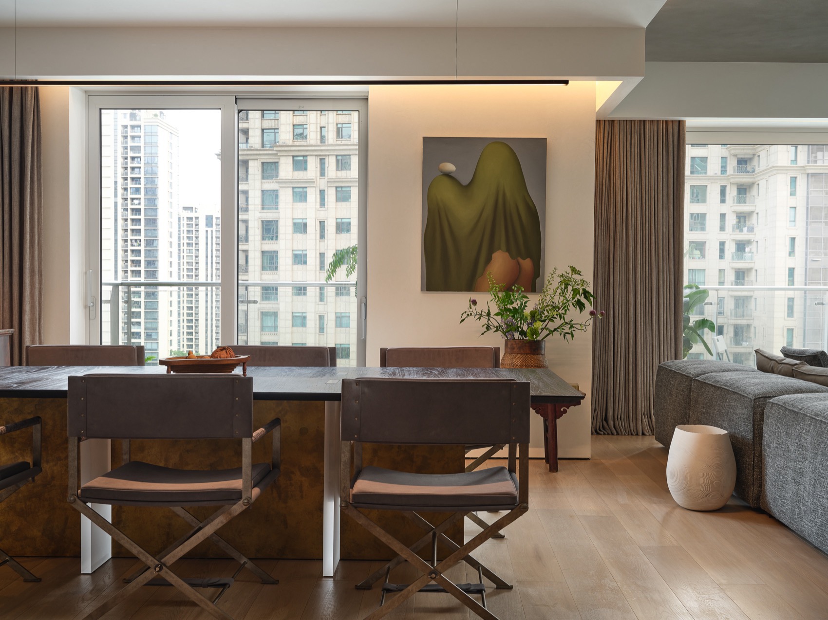 上海260平米艺术公寓设计丨中国上海丨八荒设计-17