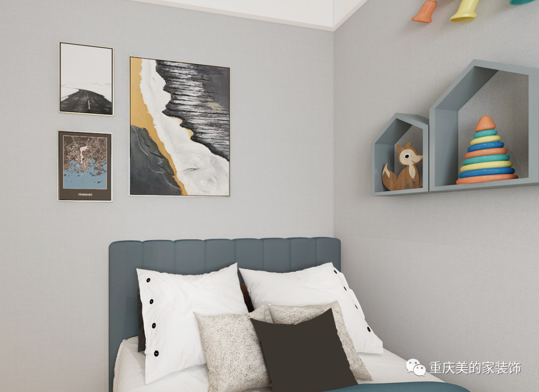 200㎡五口之家,现代简约轻奢生活-84