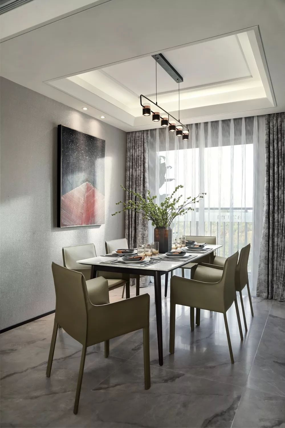 华墨国际｜优雅灰与生命棕的碰撞——精神物质空间融合的典范-35