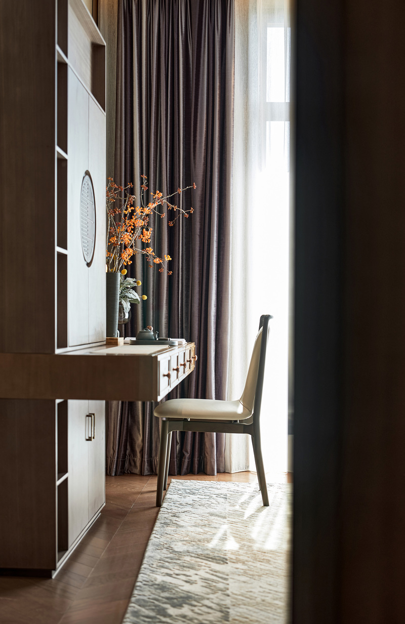 河北文安鲁能生态城新中式别墅样板间——家庭度假与生态康养的和谐空间-13