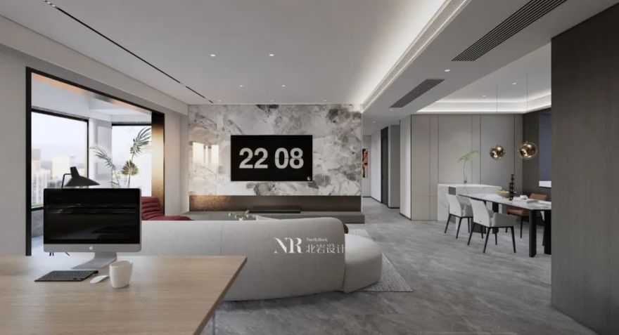 南京长江华府210㎡精装房改造丨中国南京丨北岩设计-31