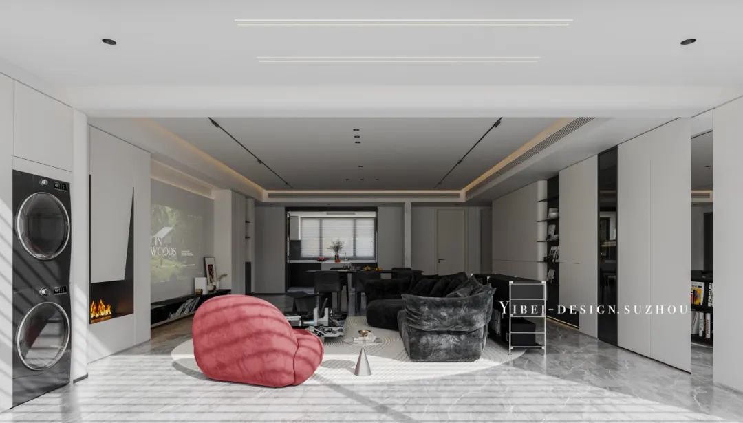 精装房改造中的灰度哲学 家装设计丨YIBEI DESIGN SUZHOU-3