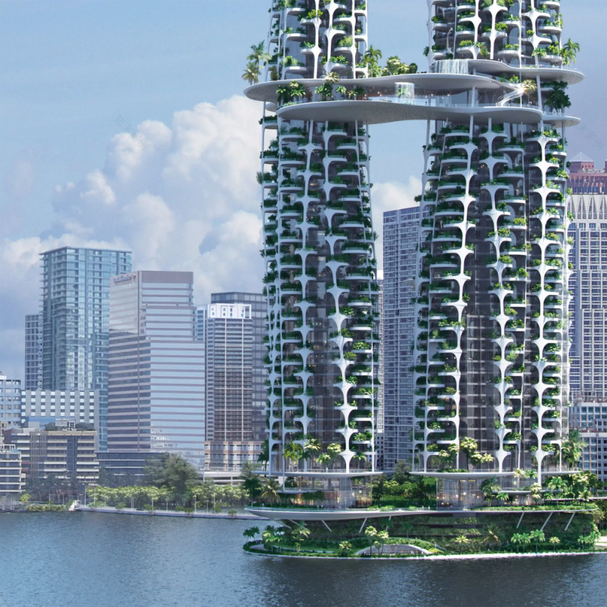 迈阿密超高层Aura丨美国迈阿密丨由马岩松领衔的MAD建筑事务所-18