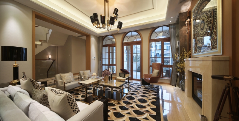 绍兴百合园别墅样板房-4