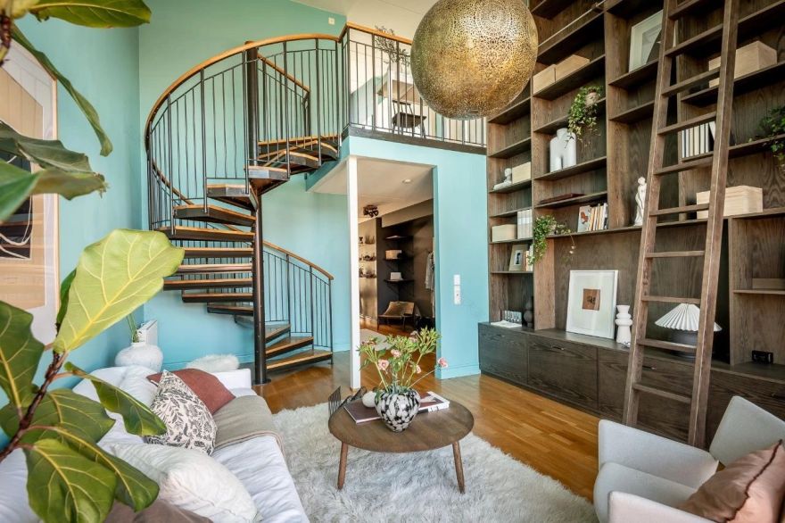 96㎡顶层复式,独享3个露台,狠狠羡慕了-6