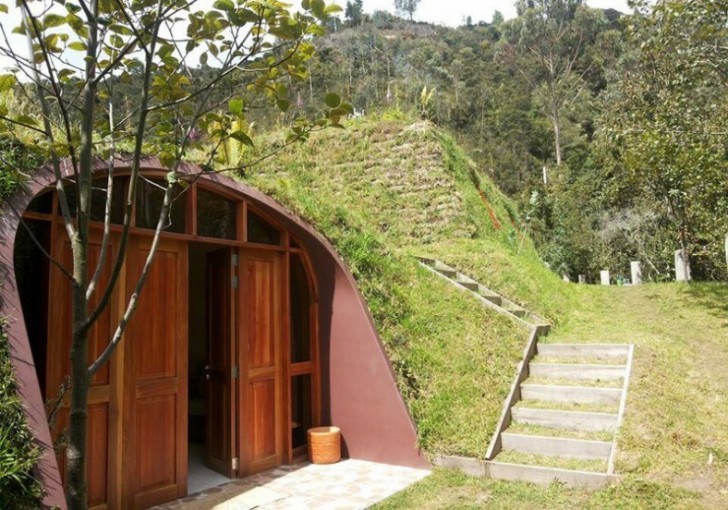 仿照《指环王》中霍比特人房屋建造的模块化住宅丨Green Magic Homes-0
