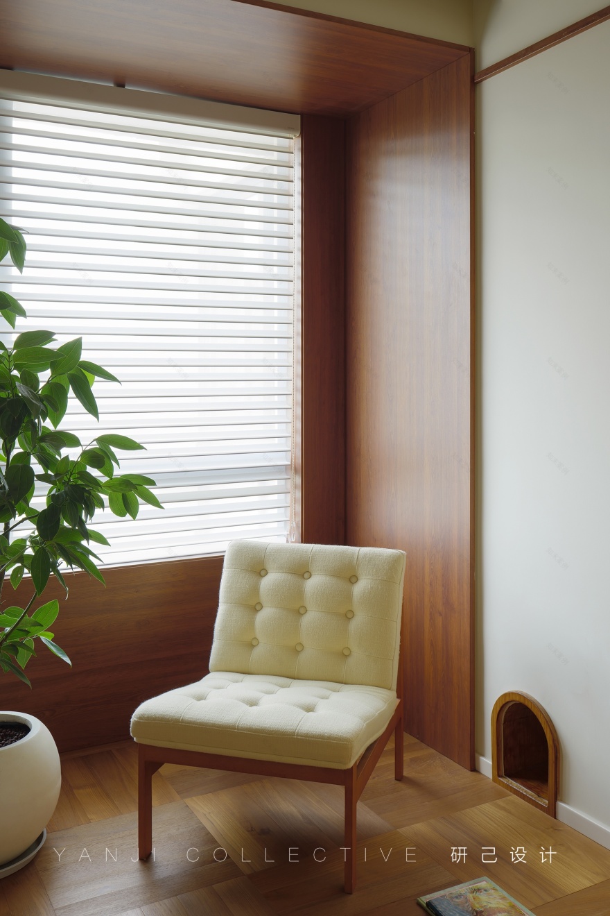 150㎡柚木色的中古家丨中国芜湖丨研己设计-30