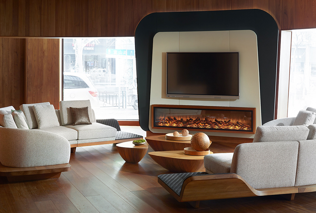 壹信柚木展厅丨中国上海丨上海龙祉空间设计有限公司-7