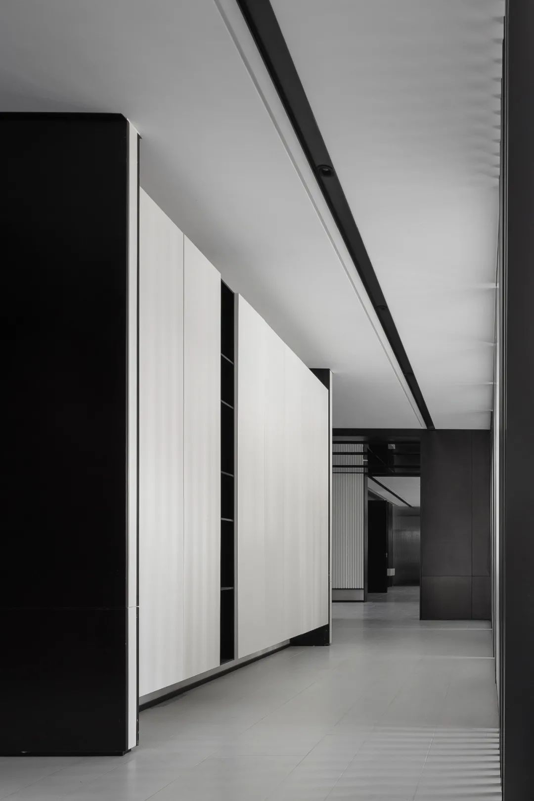 绍兴万里进出口办公空间 | 黑与白的隐喻世界-101