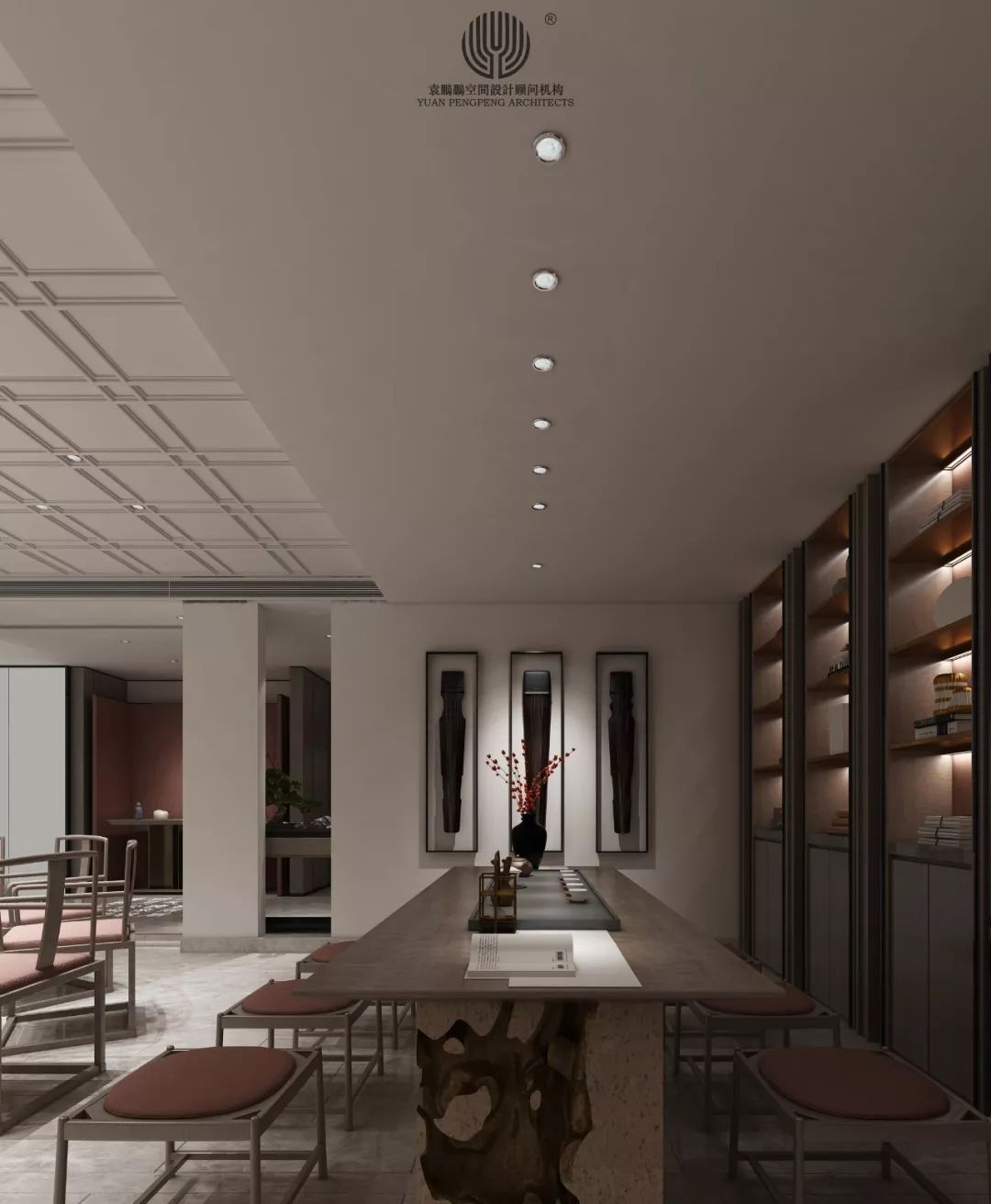 东方美学与现代空间交融的赐闲斋-43