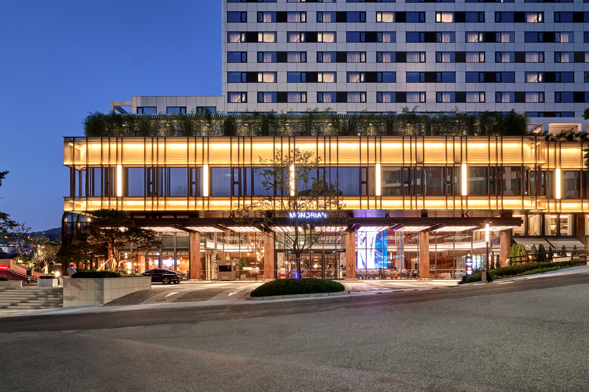 Mondrian Seoul Itaewon 酒店丨韩国首尔丨Gansam Architects & Associates-22