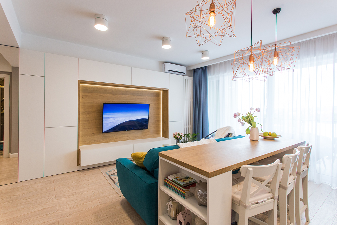 64平米年轻情侣明亮公寓设计丨RomaniaOradea-12