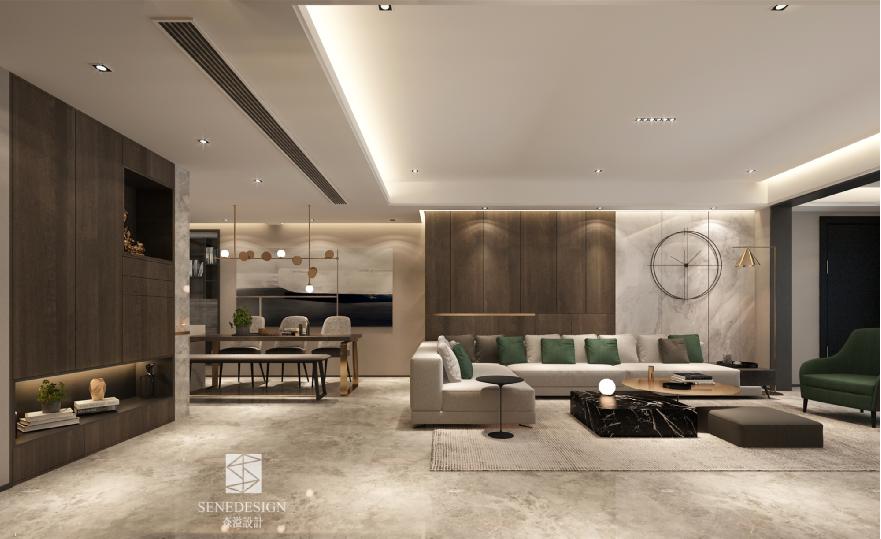 石狮畔山云海平层案例-4