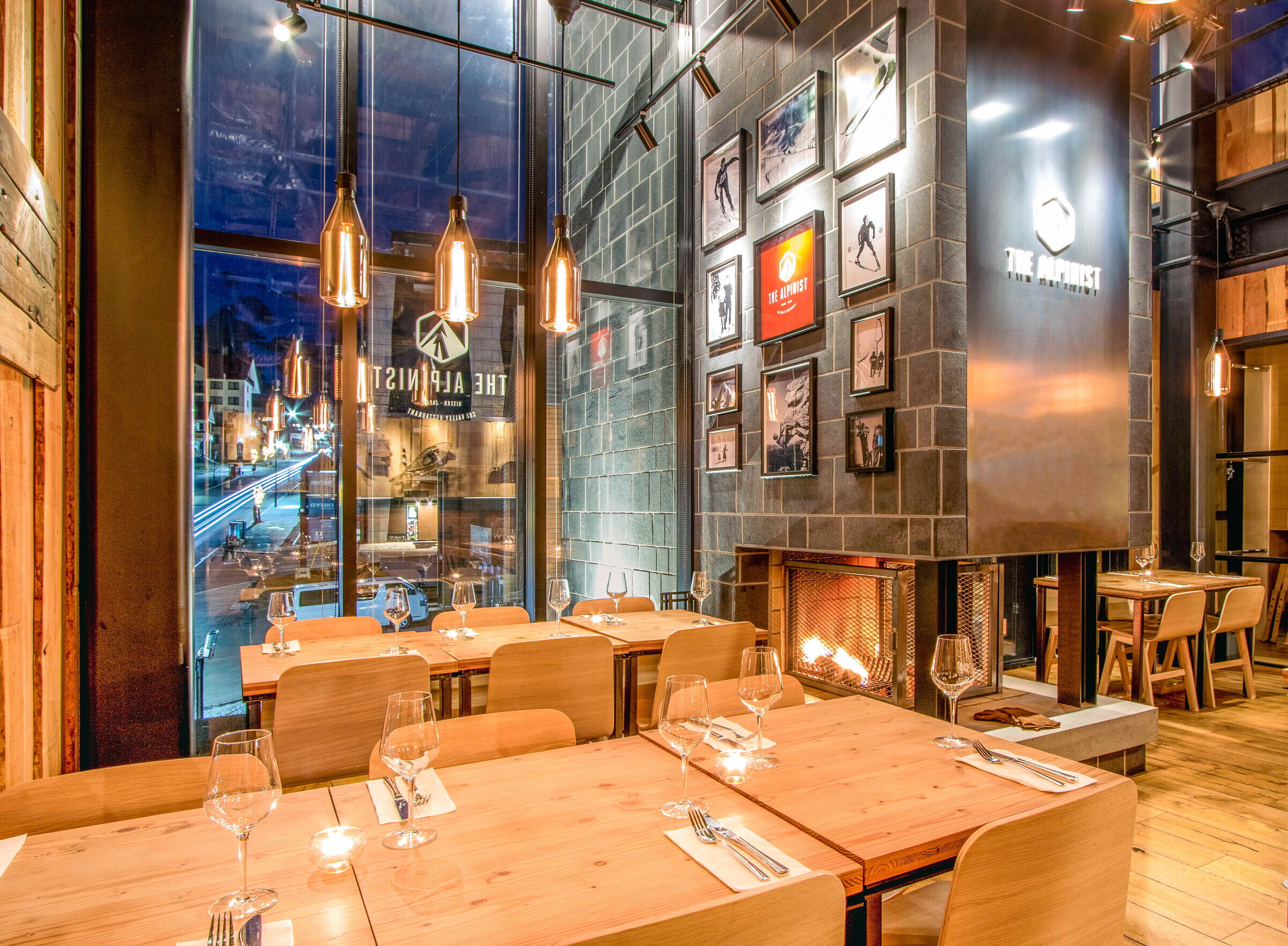 阿尔卑斯山脉的温暖小屋 · 日本滑雪餐厅设计-3