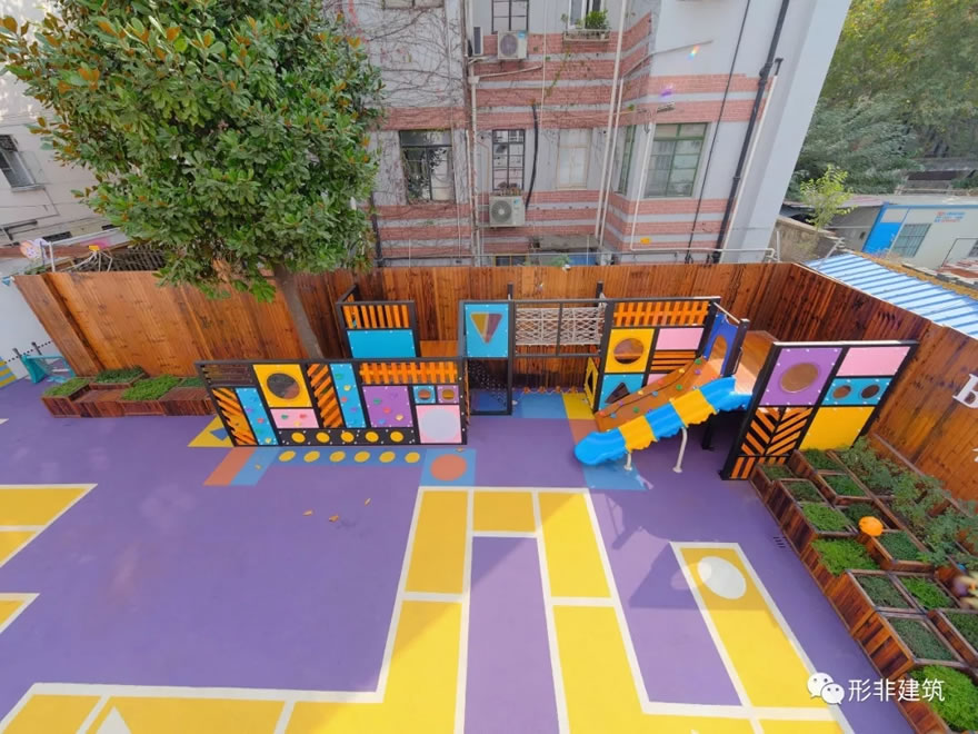 四季方馨幼儿园庭院景观设计丨中国上海-23