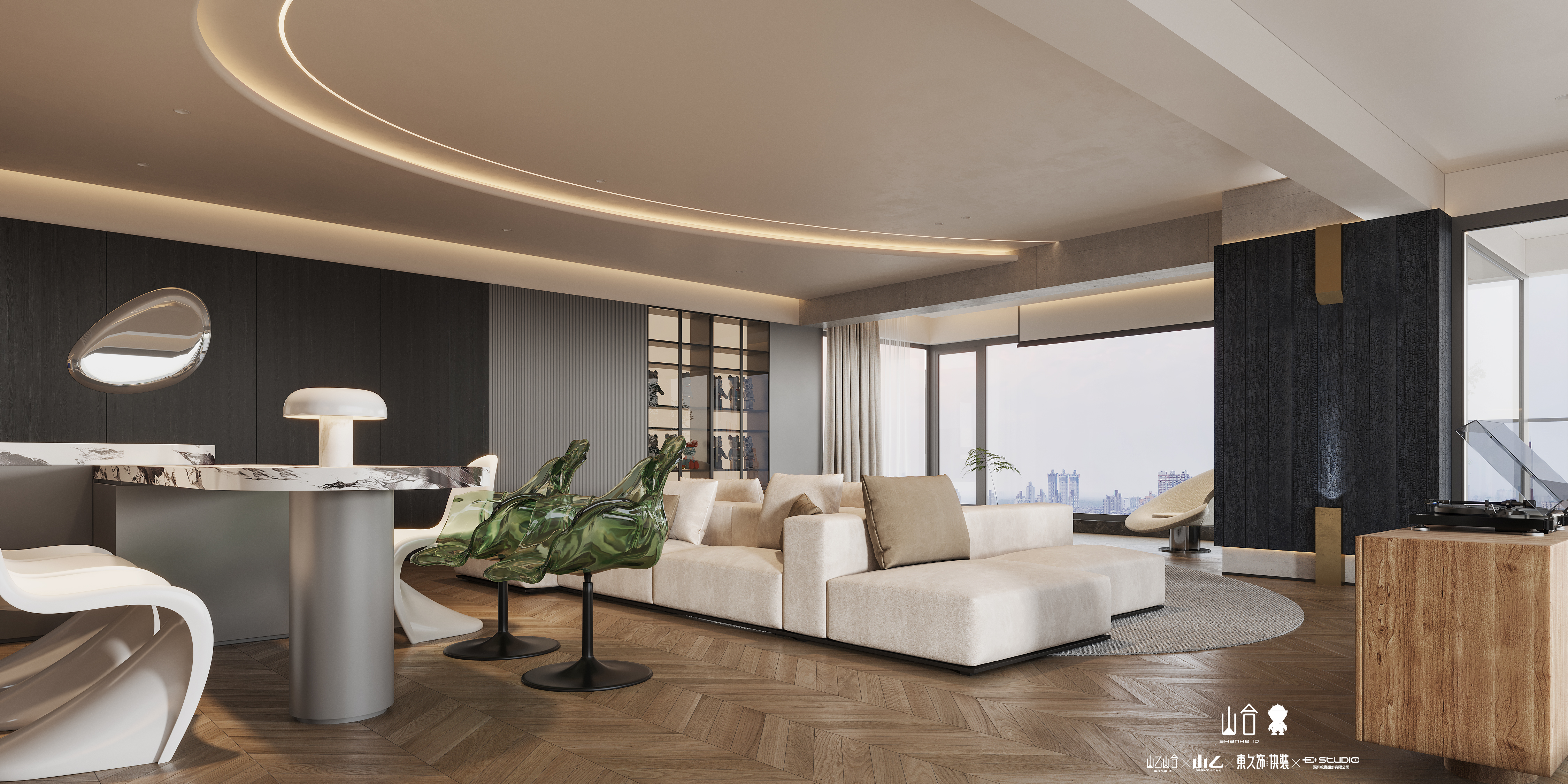 山乙山合 | 长沙越秀湘江星汇城-1