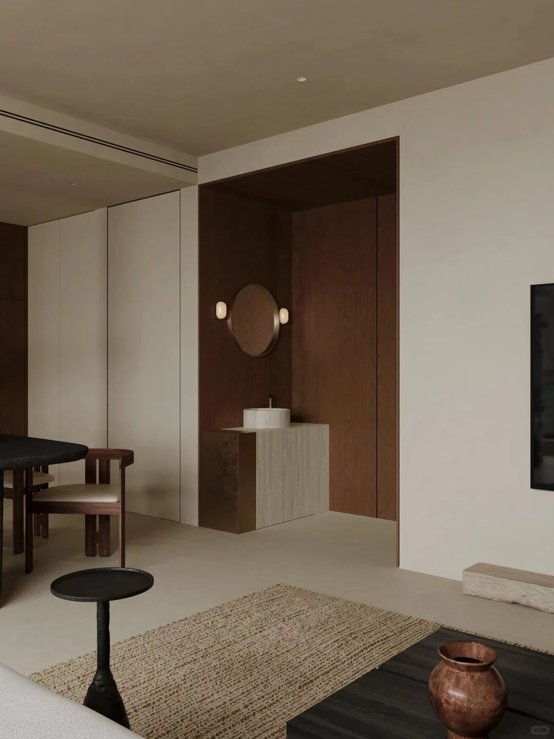 四川成都139㎡的东方韵丨中国成都丨福流设计-12