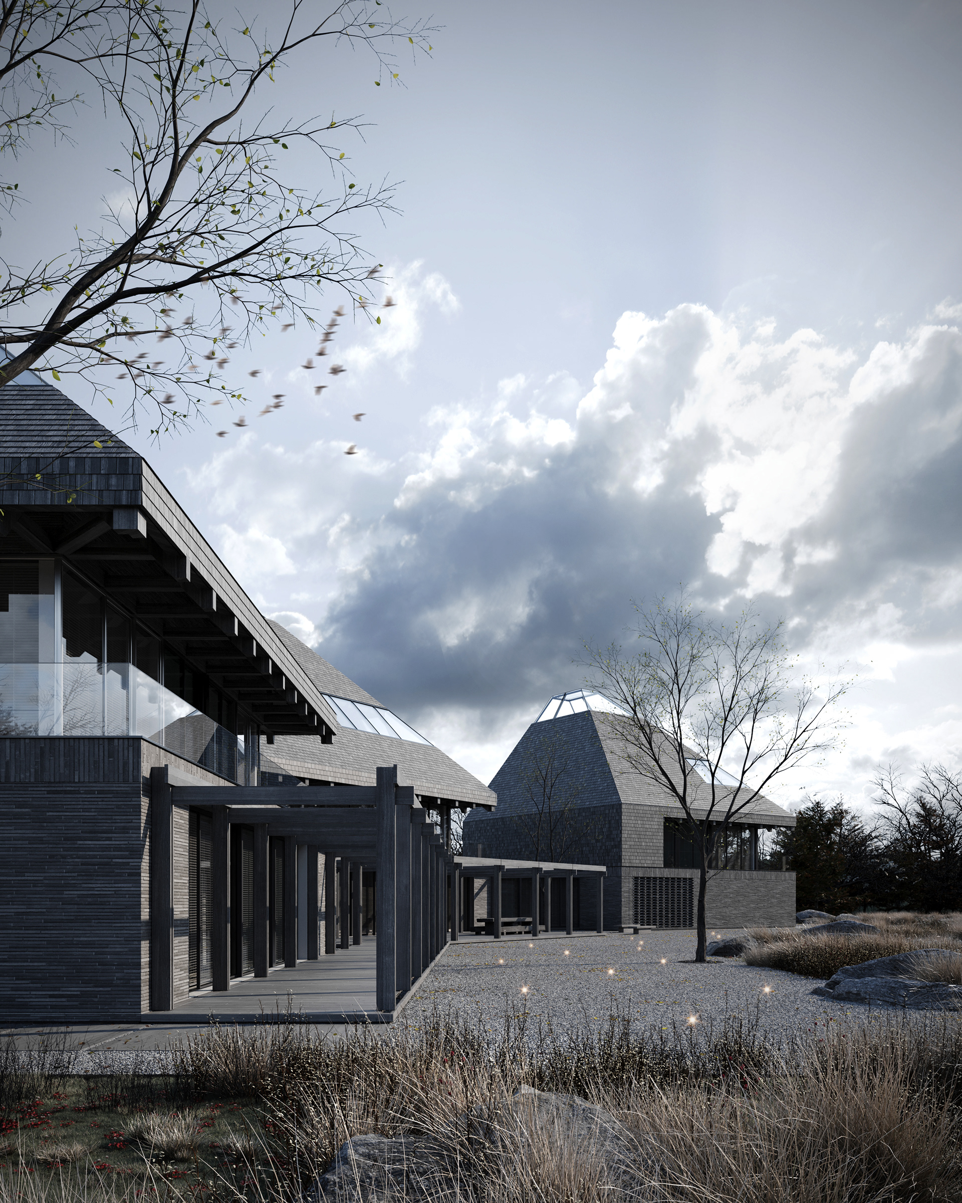 SN034 三联排住宅-8