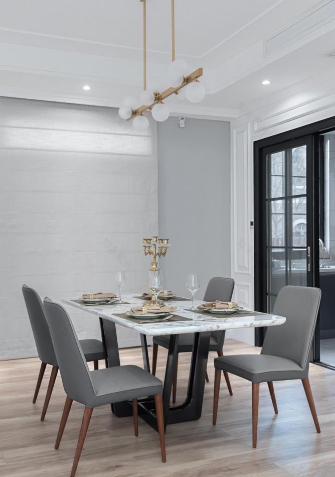 北京奥北别墅区叠拼别墅 | 美式宁静舒适,中式书房浪漫灵动-14