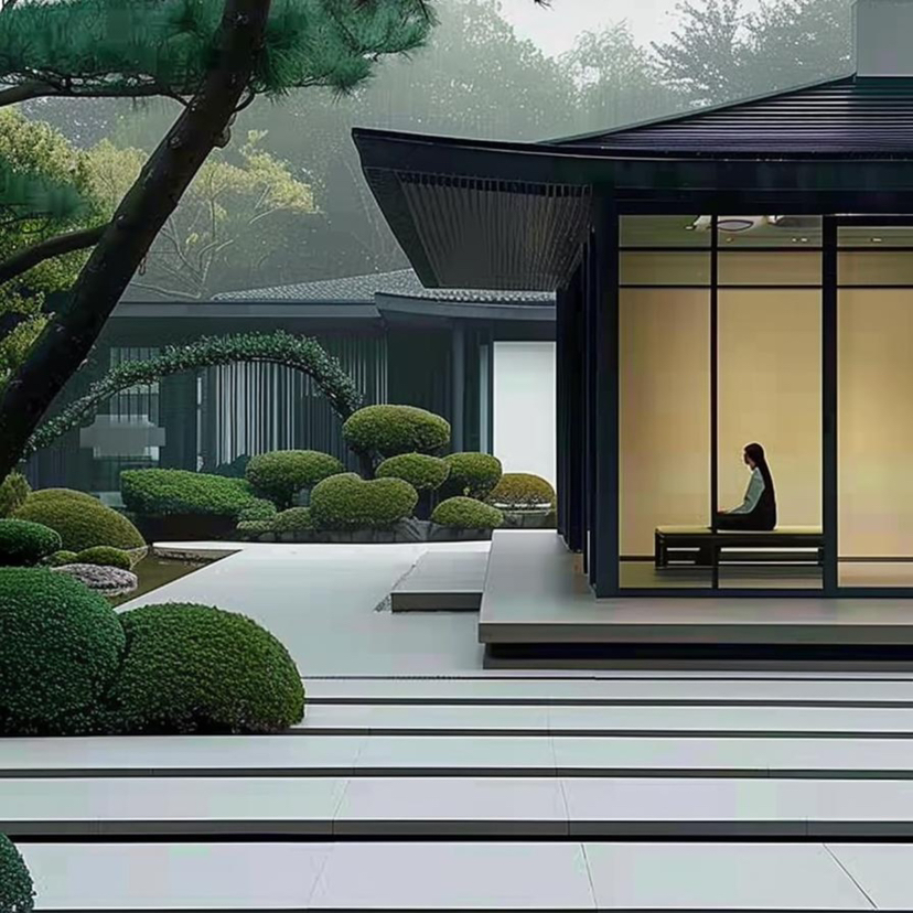 东方意境回廊组合-1