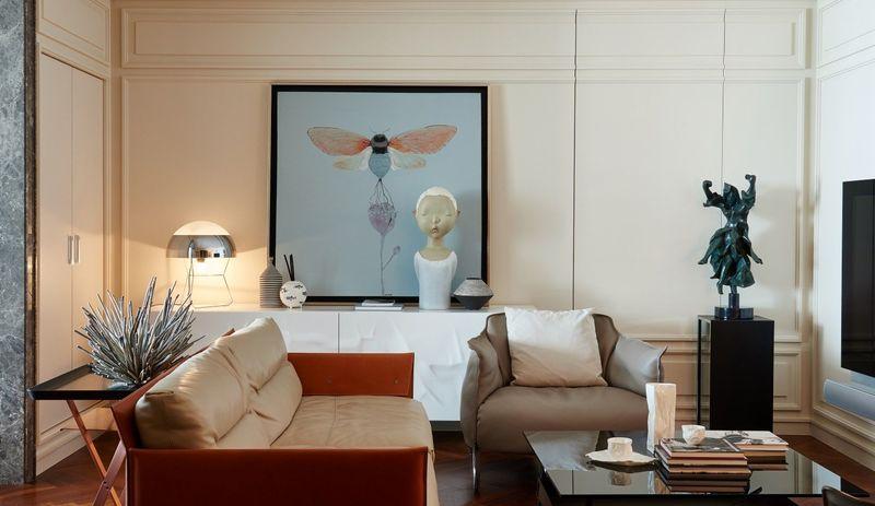 上海法租界顶层复式公寓 | 摩登美式都会融合法式精致细节-14