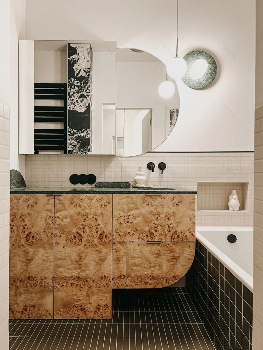 Julia Zembrzuska夫妻60㎡小家设计-19