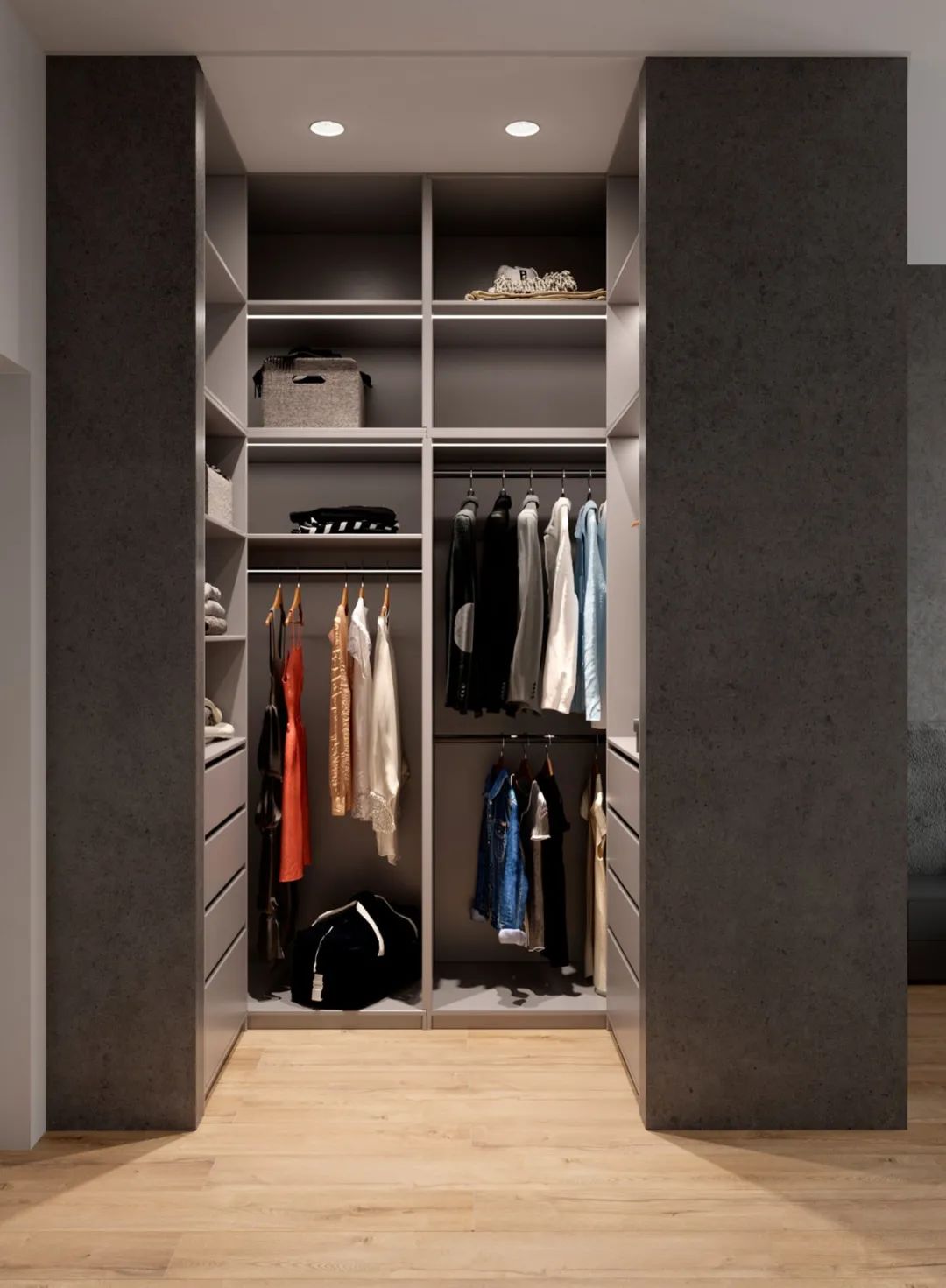 俄罗斯 120㎡原木简约公寓，素雅而精致-17