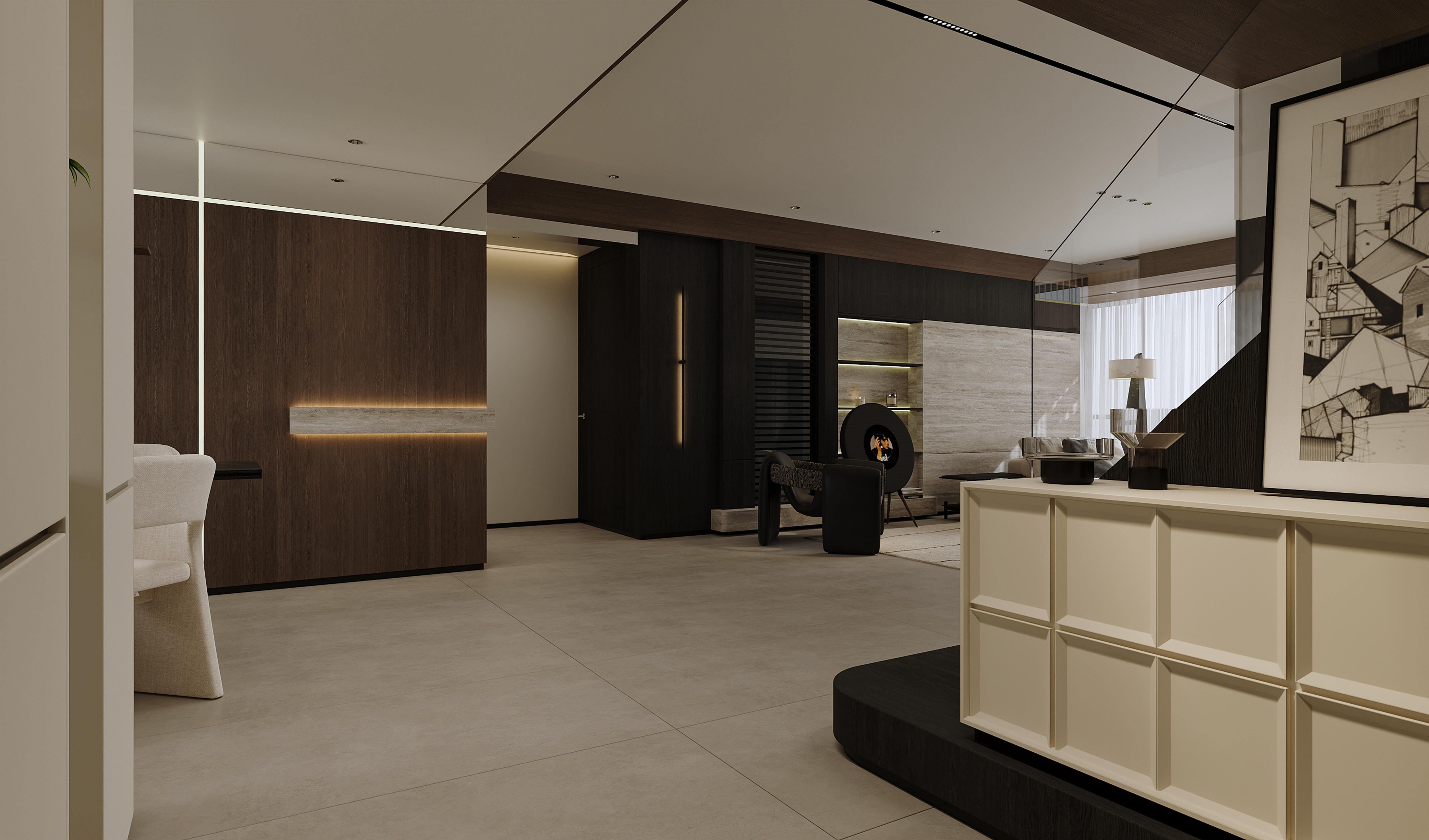 沈阳  荣华府215㎡ 意式轻奢效果表现-10