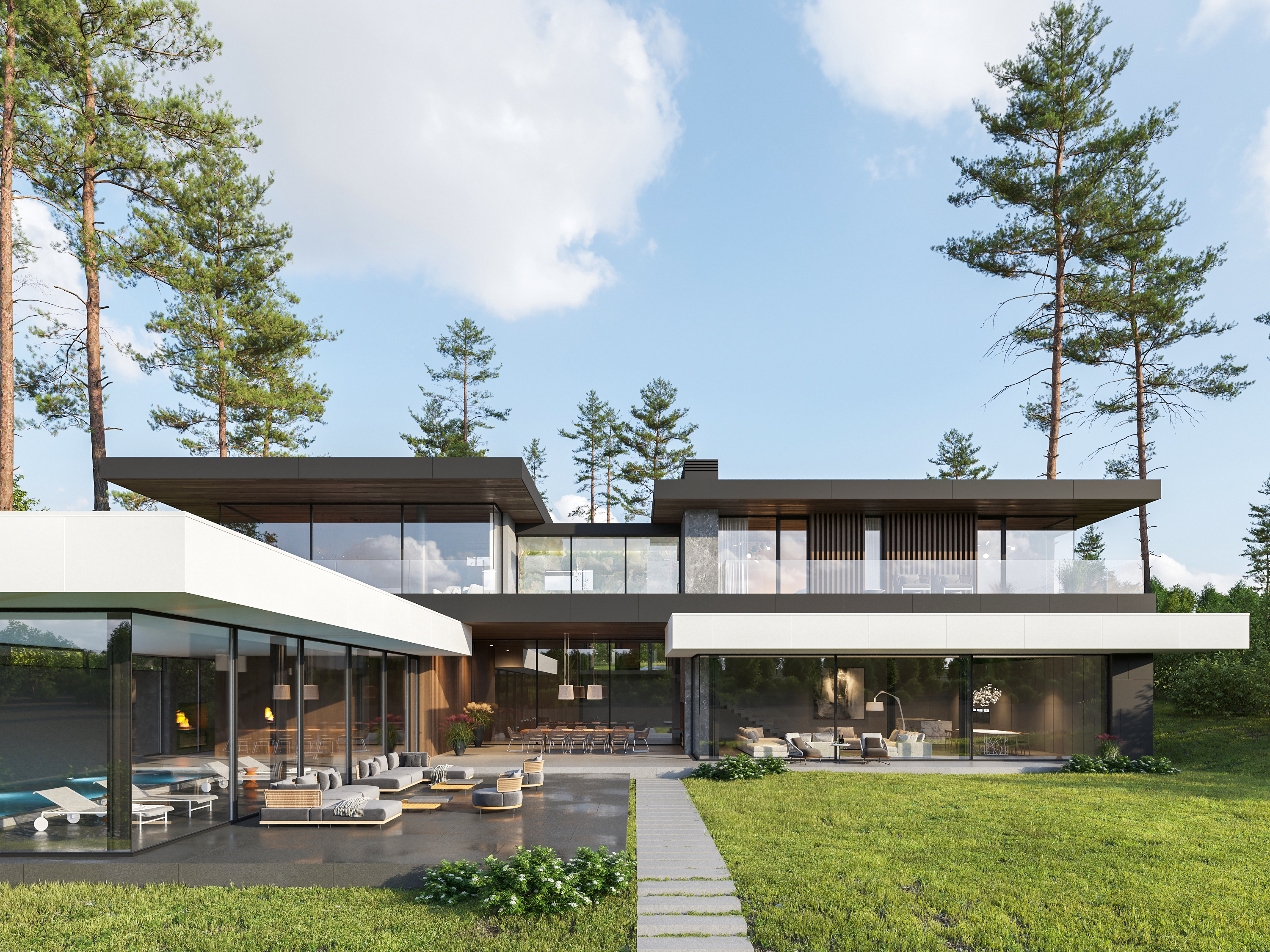 私人别墅塔列日-20