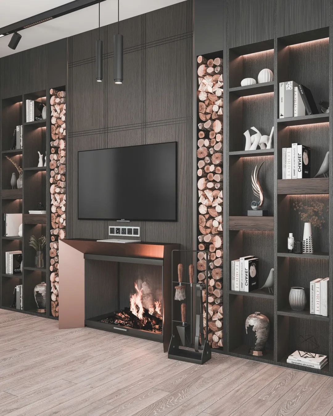 180㎡现代都市公寓丨Cihan Studio-11